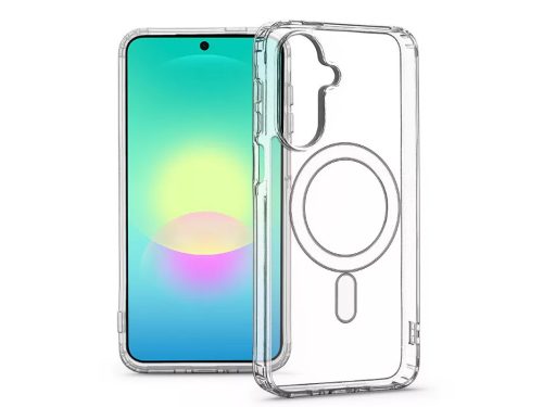 Haffner Clear Mag Cover kameravédős szilikon tok - Samsung SM-A276 Galaxy A27 5G - átlátszó