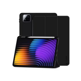   Tech-Protect tablet tok (Smart Case Pen) - Xiaomi Pad 7 / 7 Pro 11.2" - fekete - ECO
