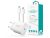 Devia Smart Series 30W GaN PD+QC hálózati gyorstöltő adapter + Type-C/Type-C kábel - fehér