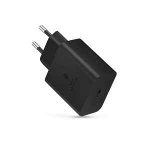   Samsung EP-TA845XBEG gyári USB hálózati gyorstöltő adapter 45W PD Type-C - fekete - ECO