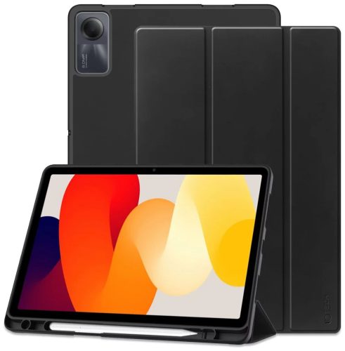 Tech-Protect tablet tok (Smart Case Pen) - Xiaomi Redmi Pad SE 11 - fekete - ECO