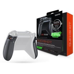   Bionik BNK-9011 Quickshot Pro Xbox One Fekete&Szürke Kontroller Ravasz Kiegészítőcsomag