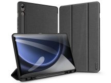   Samsung X510/X516B Galaxy Tab S9 FE/S10 FE 10.9 tablet tok (Smart Case) on/off  funkcióval, Pencil tartóval - Dux Ducis Domo Series - fekete