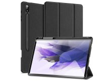   Samsung X810/X816B Galaxy Tab S9+ 12.4 tablet tok (Smart Case) on/off           funkcióval, Pencil tartóval - Dux Ducis Domo Series - fekete