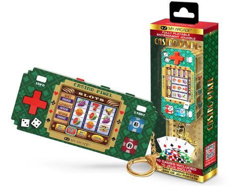 My Arcade DGUN-3947 Casino Pixel 10in1 Hordozható Játékkonzol
