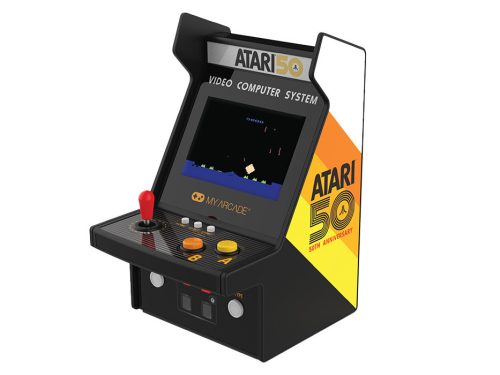 My Arcade DGUNL-7013 Atari Micro Player Pro Portable Retro Arcade 6.75 Hordotható Játékkonzol"