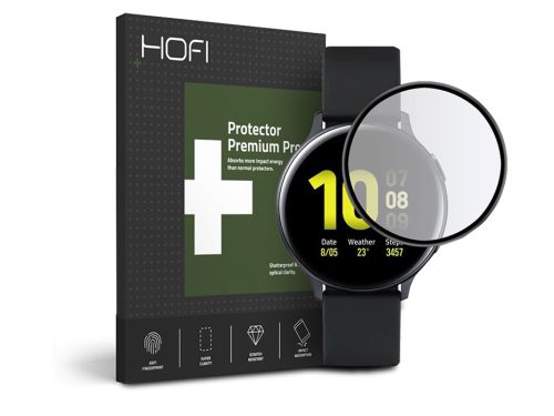 HOFI Hybrid Glass üvegfólia - Huawei Watch Active 2 (44mm) - fekete