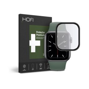   HOFI Hybrid Glass üvegfólia - Apple Watch Series 4/5/6/SE (44mm) - fekete