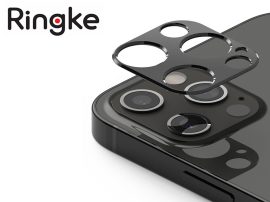 Ringke Camera Sytling hátsó kameravédő borító - Apple iPhone 12 Pro - grey