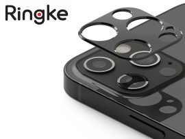 Ringke Camera Sytling hátsó kameravédő borító - Apple iPhone 12 Pro Max - grey