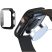 Apple Watch 4/5/6/SE (40 mm) védőtok beépített edzett üveggel - DEFENSE 360 - fekete (ECO csomagolás)