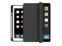   Apple iPad 10.2 (2019/2020/2021) tablet tok (Smart Case) on/off funkcióval,     Apple Pencil tartóval - Tech-Protect - black (ECO csomagolás)