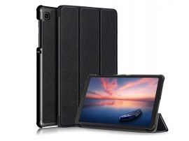 Samsung T220/T225 Galaxy Tab A7 Lite 8.7 védőtok (Smart Case) on/off funkcióval - black (ECO csomagolás)