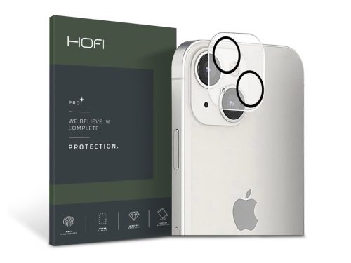 HOFI Cam Pro+ hátsó kameralencse védőüveg - Apple iPhone 13/13 Mini - átlátszó