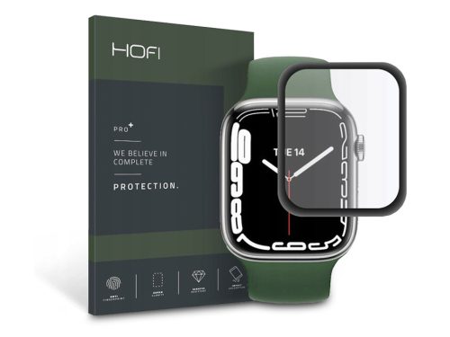 HOFI Hybrid Glass üvegfólia - Apple Watch Series 7/8 (41mm) - fekete