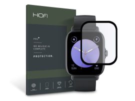 HOFI Hybrid Pro+ Glass üveg képernyővédő fólia - Xiaomi Huami Amazfit GTS 3 - black