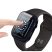 Apple Watch 7/Series 8 (45 mm) védőtok beépített edzett üveggel - DEFENSE 360 - fekete (ECO csomagolás)