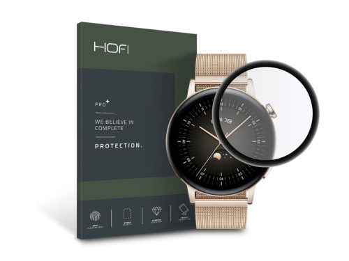 HOFI Glass Pro+ üvegfólia - Huawei Watch GT 3 (42mm) - fekete