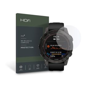   HOFI Glass Pro+ üvegfólia - Garmin Fenix 5/6/6 Pro/7 (22mm) - átlátszó