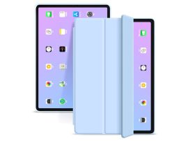 Apple iPad Air 4 (2020)/iPad Air 5 (2022) 10.9 tablet tok (Smart Case) on/off   funkcióval - sky blue (ECO csomagolás)