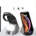 Tech-Protect Qi univerzális vezeték nélküli töltő állomás - 15W - Tech-Protect  H18 3in1 Wireless Charger for Phone + Watch + Earphone - fekete