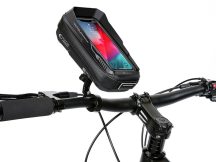   Univerzális kerékpárra szerelhető, por- és cseppálló telefontartó táska -       Tech-Protect XT3S Bike Mount - fekete
