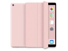 Apple iPad 10.2 (2019/2020/2021) tablet tok (Smart Case) on/off funkcióval -    pink (ECO csomagolás)