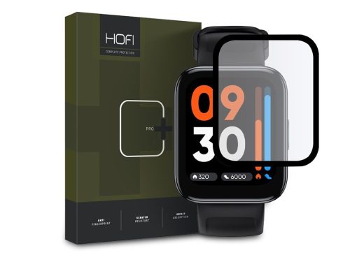 HOFI Hybrid Pro+ Glass üvegfólia - Realme Watch 3 - fekete