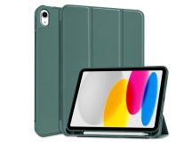   Apple iPad 10.9 (2022) tablet tok (Smart Case) on/off funkcióval, Apple Pencil  tartóval - cactus green (ECO csomagolás)