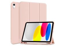   Apple iPad 10.9 (2022) tablet tok (Smart Case) on/off funkcióval, Apple Pencil  tartóval - Tech-Protect - pink (ECO csomagolás)