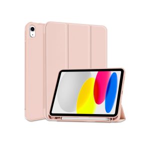  Tech-Protect tablet tok (Smart Case Pen) - Apple iPad 10.9 (2022)/iPad 11 (2025) - pink - ECO