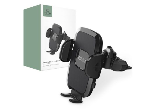 Tech-Protect Universal V3 autós tartó CD-lejátszóba - fekete