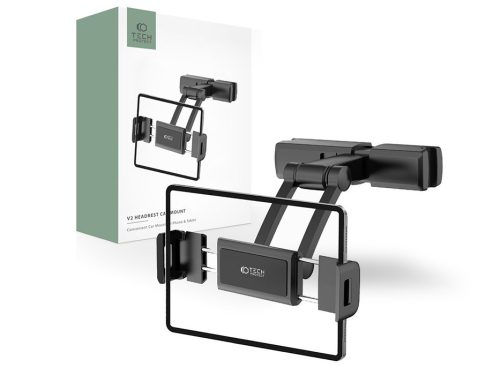 Tech-Protect Headrest Car Mount V2 telefon/tablet autós tartó fejtámlára - fekete