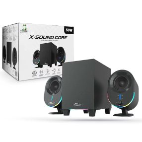   FroggieX FX-SP-GS1-B X-SoundCore 2.1 fekete hangszóró rendszer