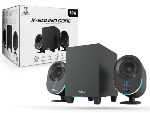 FroggieX FX-SP-GS1-B X-SoundCore 2.1 fekete hangszóró rendszer