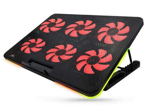 Froggiex FX-PC-P2-R HyperCooling RGB laptop hűtőpad