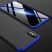 Apple iPhone XS Max hátlap - GKK 360 Full Protection 3in1 - fekete/kék