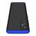 Samsung G985F Galaxy S20+ hátlap - GKK 360 Full Protection 3in1 - fekete/kék