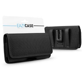   Haffner Oxford Model 4 övtáska - Apple iPhone 7/8 Plus/12/13 Pro Max/XXL méret - fekete