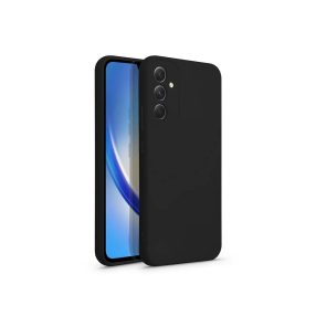   Haffner Silicone Case szilikon tok - Samsung SM-A346 Galaxy A34 5G - fekete