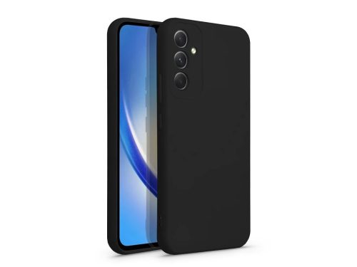 Haffner Silicone Case szilikon tok - Samsung SM-A346 Galaxy A34 5G - fekete
