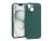 Haffner Matt szilikon tok - Apple iPhone 15 - zöld