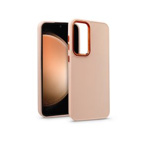   Haffner Frame szilikon tok - Samsung SM-S711 Galaxy S23 FE - pink