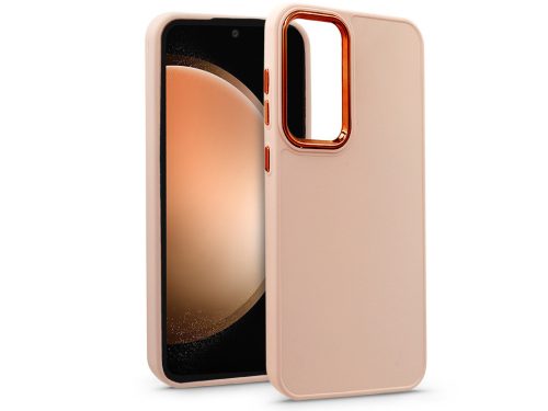 Haffner Frame szilikon tok - Samsung SM-S711 Galaxy S23 FE - pink
