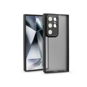   Haffner Variete tok kameravédő lencsevédő üveggel - Samsung SM-S928 Galaxy S24 Ultra - fekete