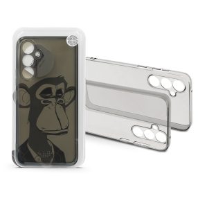   Haffner Gray Monkey szilikon tok - Samsung SM-S711 Galaxy S23 FE - átlátszó