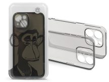 Apple iPhone 13 szilikon hátlap - Gray Monkey - átlátszó