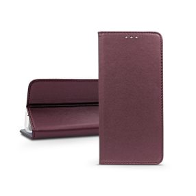   Haffner Smart Magneto Book Flip oldalra nyíló tok - Samsung SM-A356 Galaxy A35 5G - bordó