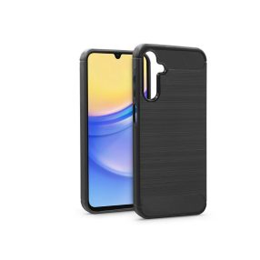   Haffner Carbon szilikon tok - Samsung A155 Galaxy A15 4G/5G - fekete