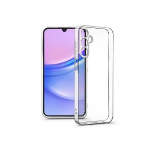   Haffner Clear Case Box kameravédős szilikon tok - Samsung A155 Galaxy A15 4G/A155G - átlátszó